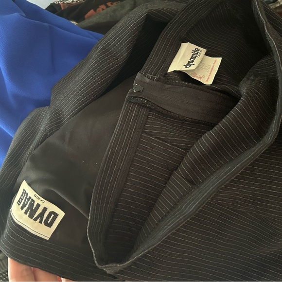 Dynamite Charcoal Pinstripe Skirt Set - Picture 6 of 16